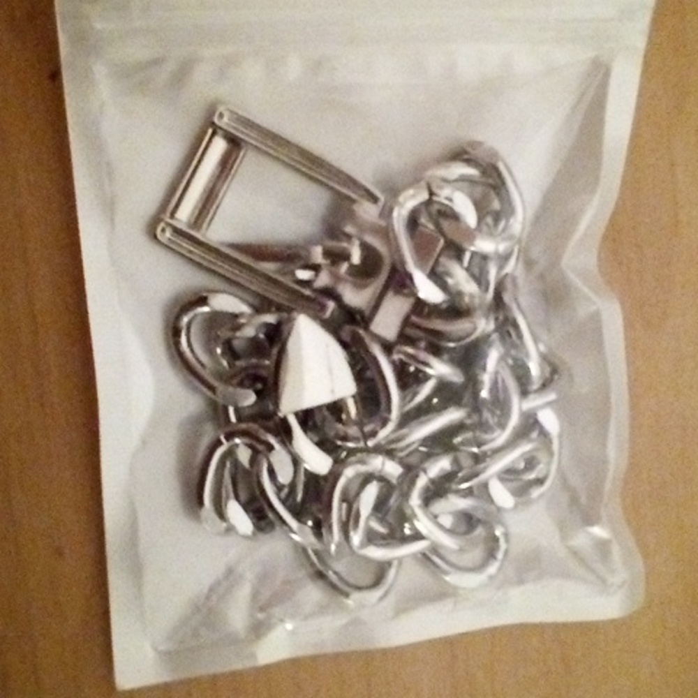 Chunky necklace new silver